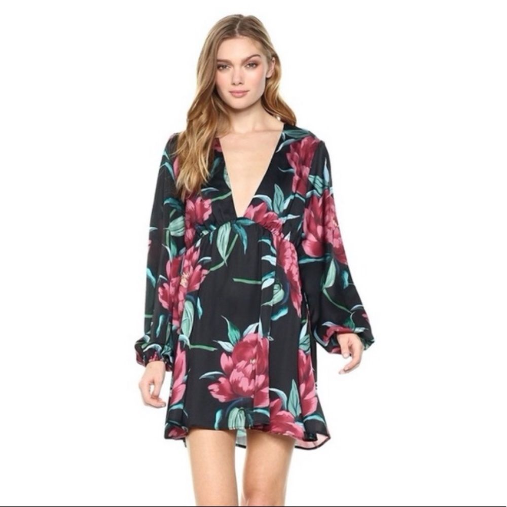 🌺 SHOW ME YOUR MUMU Floral Dakota Dress